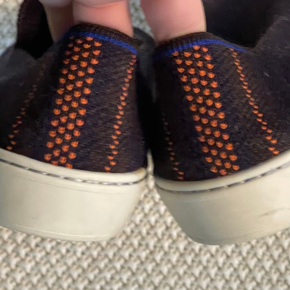 Rothy's "The Sneaker" in Navy Herringbone‎ Merino Size 7.5 - Picture 6 of 7